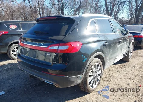 2016 Lincoln Mkx Black Label из США, поврежденный, VIN 2LMPJ9JP8GBL23121